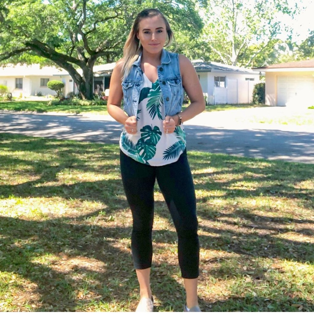 Black Cropped Pants